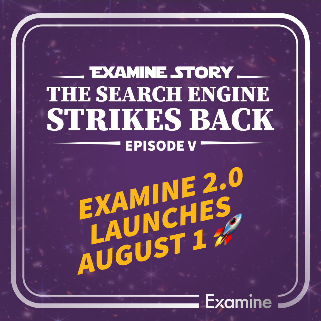 First slide - Examine Episode V: The search engine strikes back